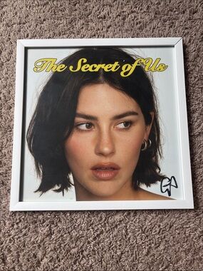 gracie abrams SIGNED the secret of us vinyl slip